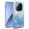 For Xiaomi Redmi Note 14 Pro+ 5G Case Flower TPU Flexible Gradient Phone Cover