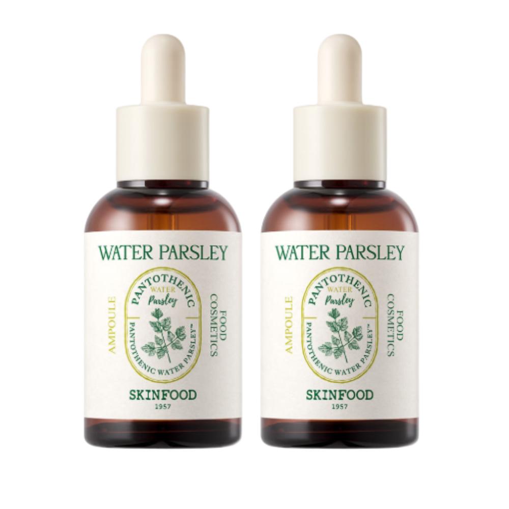 Skinfood Pantothenic Water Parsley Soothing Moisture Ampoule 50ml (1+1) (Calming Minari Ampoule)