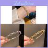 Vintage Style Letter Cuff Bracelet With Electroplated Copper For Daily Wear