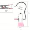 20PCS Boot Hanger Clips,Laundry Hanging Hooks Clothes Pins for Closet Organizer, Space-Saving Clothes Clips for Home Use