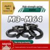 High-Strength Blackened Spring Washer M3-M64 GB93