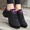  Casual Sneakers Women Jazz Dance Shoes Female White Outdoor Mesh Girls Modern Hip Hop Dancing Adult Ladies Sports Shoes