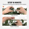 Ivy Privacy Fence, 1500 x 2490 mm Artificial Green Wall Screen, Greenery Ivy Fence with Strengthened Joint, Faux Hedges Vine Leaf Decoration for