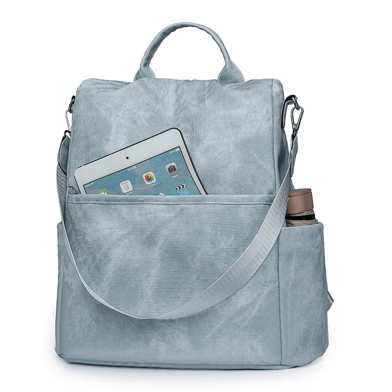 Рюкзак из искусственной кожи большой емкости — фото 8