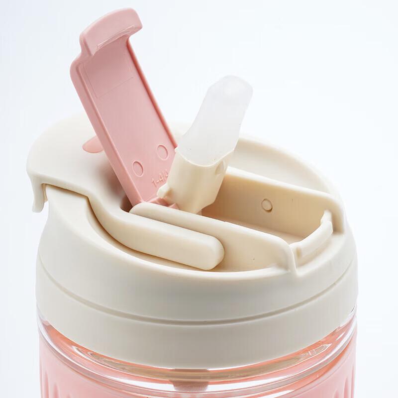 LocknLock Portable Glass Straw Cup