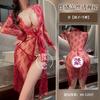 Sex Underwear Extended Large Size Mesh Pajamas Pure Purple Pajamas Lace Long Pajamas Sex Pajamas