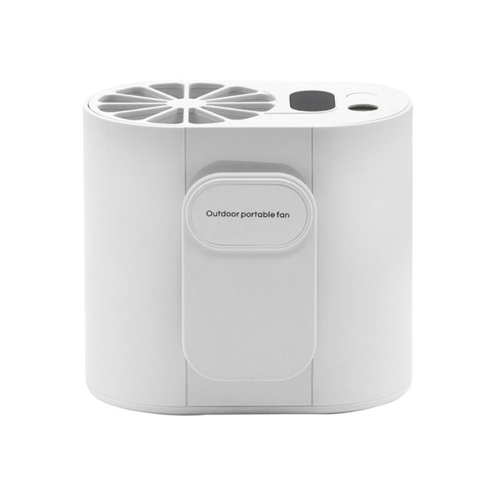 

Strong Airflow Portable Waist Fan 2 Hours Fast Charging Belt Clip Fan Hanging Necklace Fan Farm White-Y08