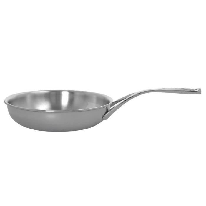 Frying Pan - DEMEYERE - Proline 7 - 20 Cm - 18/10 Stainless Steel - Compatible with All Heat Sources
