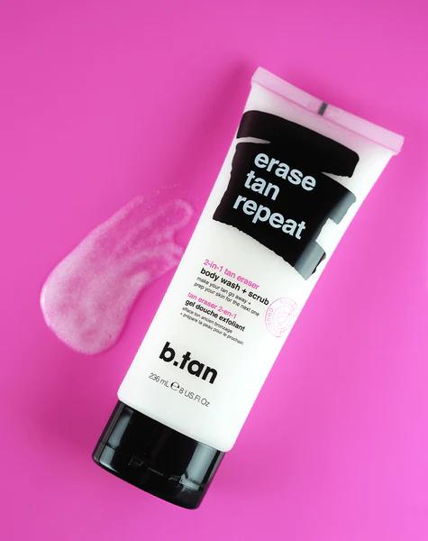 B.tan Erase Tan Repeat Shower Gel + Tan Clearing