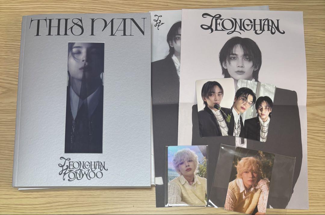 

[USED] Jeonghan Wonwoo THIS MAN Album Weverse Bonus