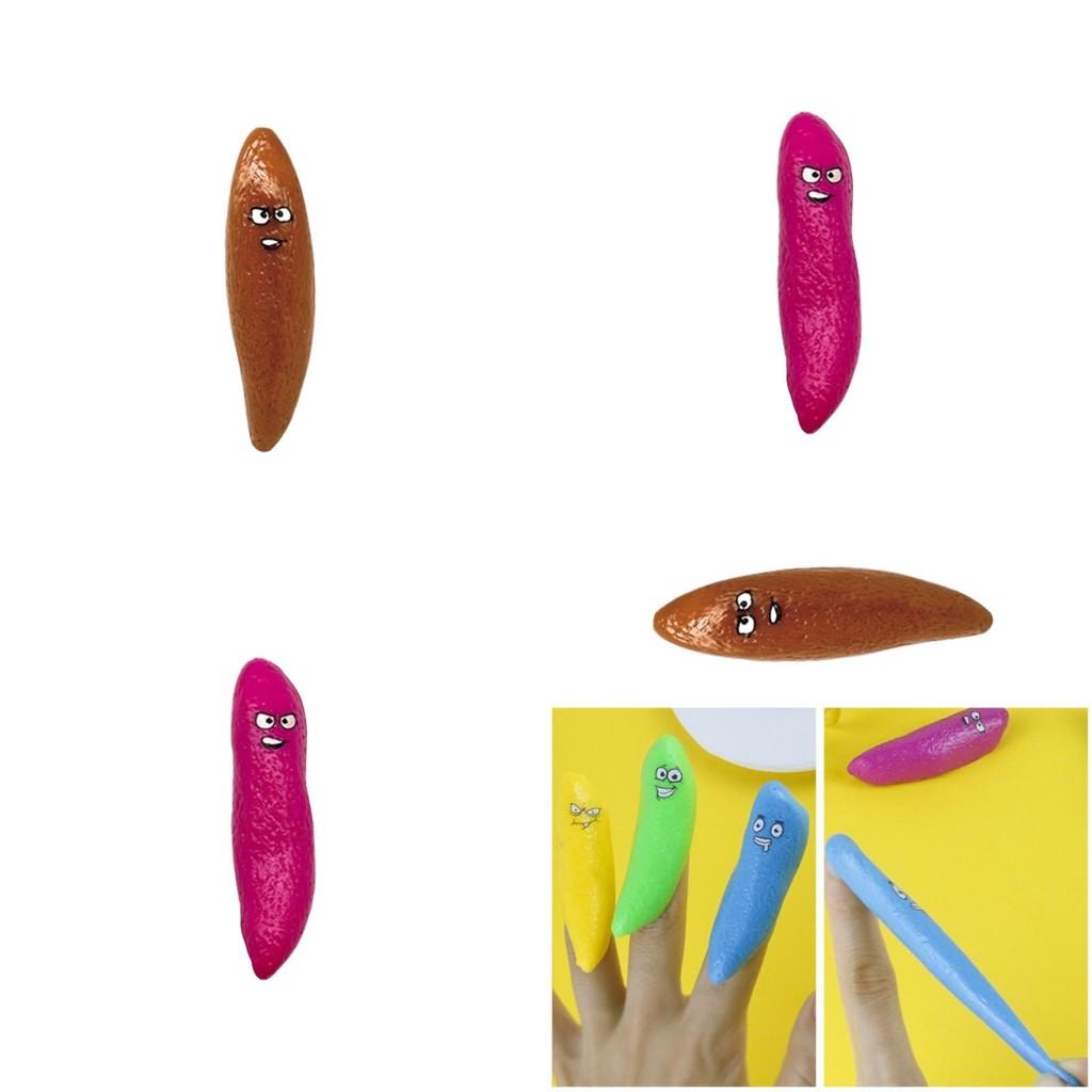 Urkomischer Streich Finger Kacka Spielzeug Tpr Material 3g 2*5.5cm Crazy Wave Marke