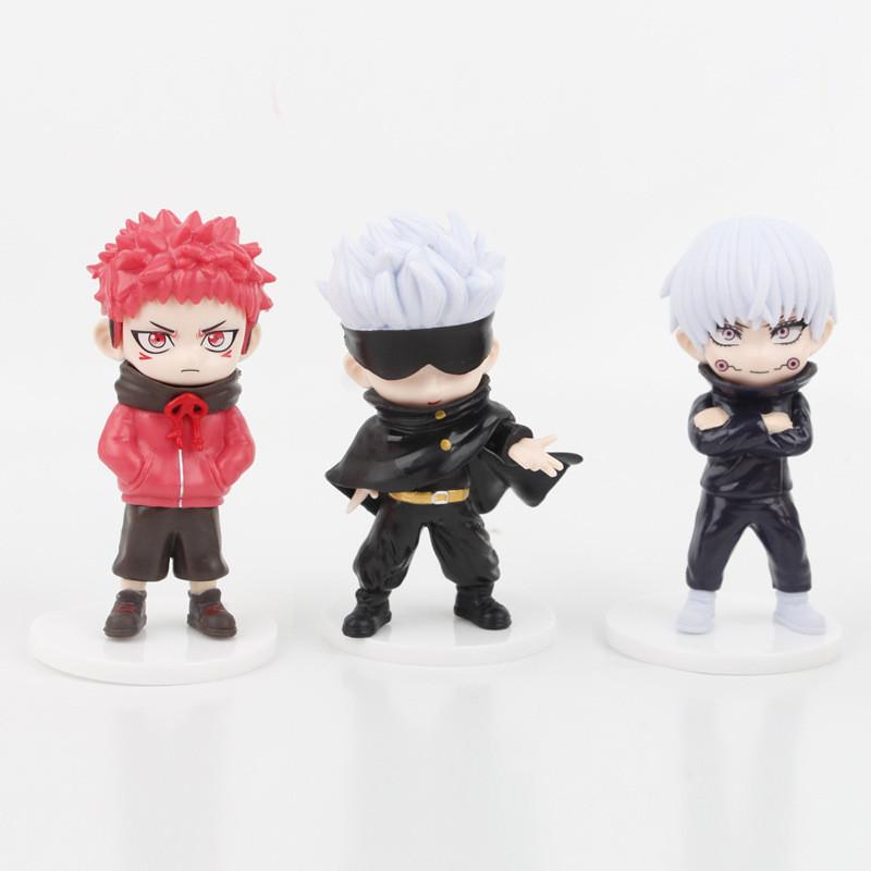 High Quality 10.5cm Jujutsu Kaisen Itadori Yuji Sukuna Chibi Pvc Figure For Collectors