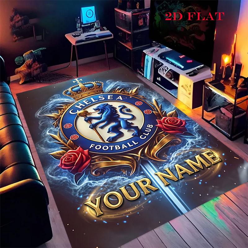 Custom Chelsea Carpet Rug for Living Room Bedroom Home Sofa Decoration,Kids play Nonslip Floor Mat