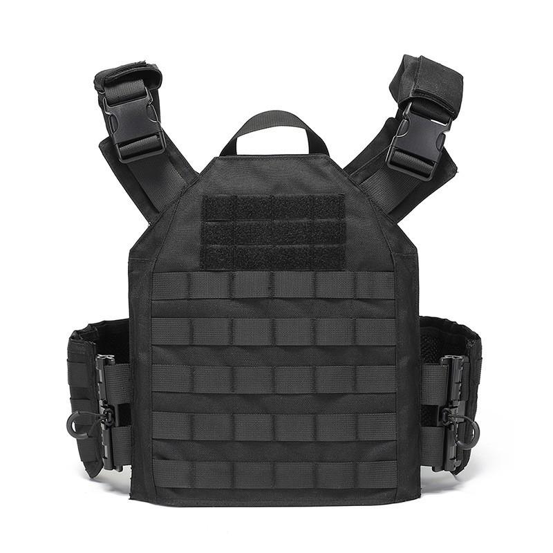 

Outdoor Military Fan Quick-release Vest Real-life Cs Equipment Training Clothes one size чёрный