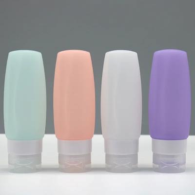 1 stücke Silikon Flasche Tragbare Reise Flüssigkeit Lotion Flasche Creme Leere Container Nachfüllbare Flasche Kosmetische Verpackung Unter abfüllung
