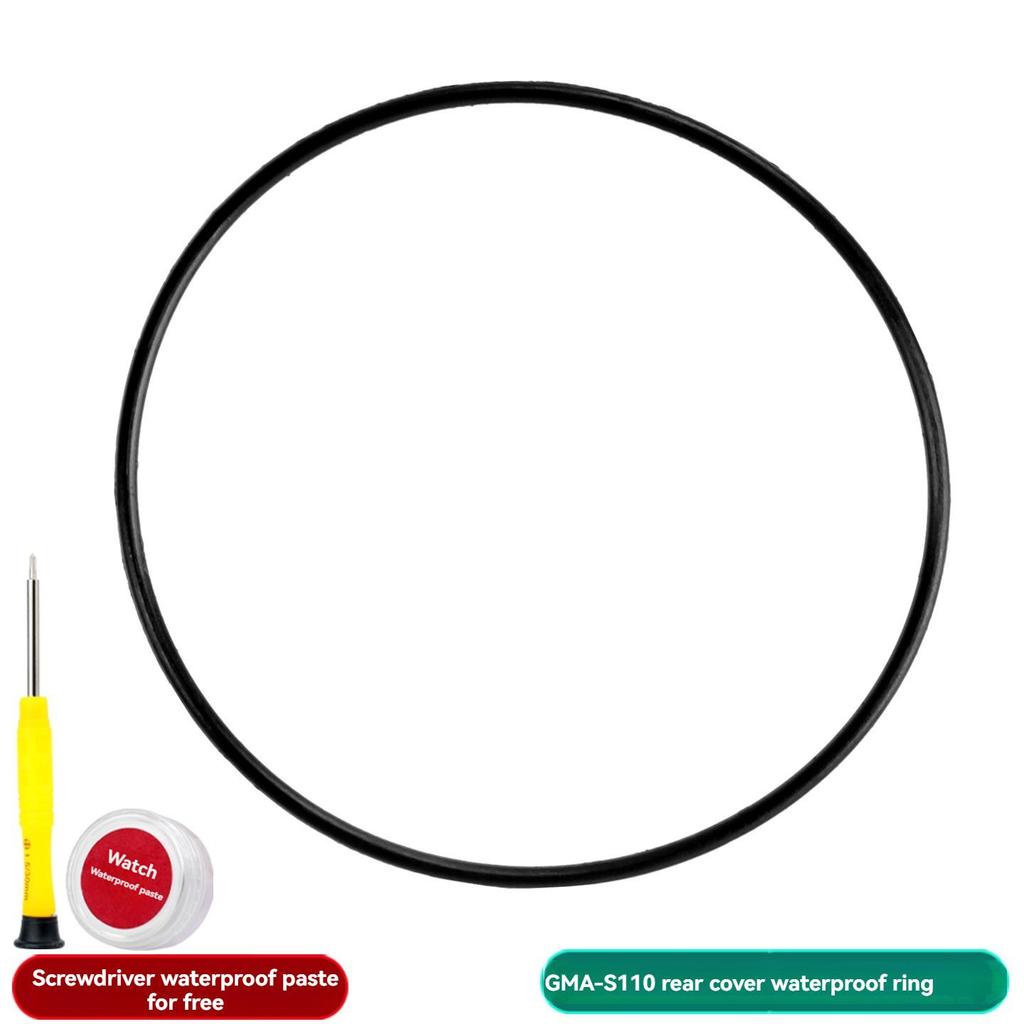 Anello Impermeabile per Fondello Orologio Casio AQ-S810 GBD-800 GM-S100 GMA-S110 Fondello Inferiore Orologio Anello di Tenuta con Strumenti