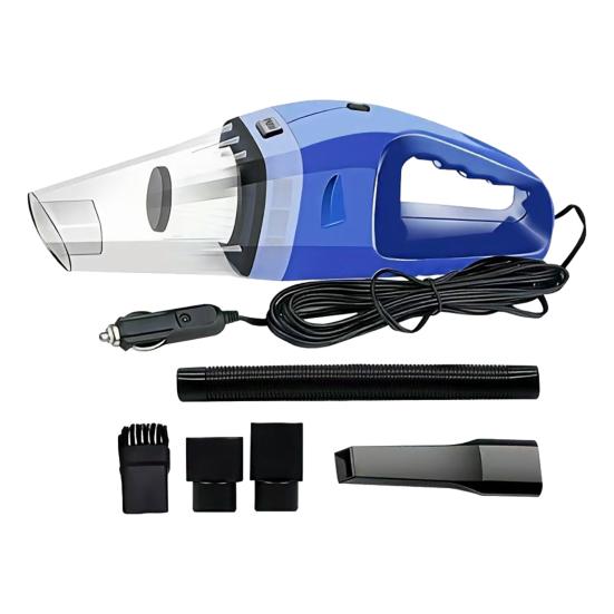 Portable Car Vacuum Cleaner Handheld with Multi-Nozzles, 4000Pa High Power Dust Collector for Vehicle Maintenance Cordless Vacuum, Deep Cleaning