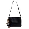 Bags with pendants New versatile women's retro single shoulder underarm fashion wide shoulder strap messenger bag