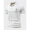 Tricouri Polo pentru Bărbați cu Mânecă Scurtă Casual de Vară Polo T-shirt Bloc de Culoare Croială Slim Fit Tricouri Polo de Golf