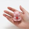 Pink Pig Holding Love Refrigerator Sticker Magnetic Magnet Po Wall 3D Resin Cultural and Creative Product Personality Gift