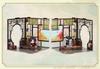 Anime Master of Eaves Window Character Q Version Figure Arrangement Scene Props Display Box "The Diabolism" Moyun-A&B Case/Storage