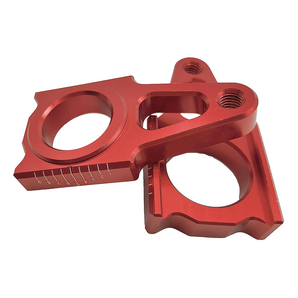 Motorcycle CNC Rear Axle Block Chain Adjuster For Honda CR 125 250 CRF250R CRF450R CRF 250R 250X 250RX 450R 450X 450RX 450L R RX