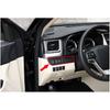 For Toyota Highlander 2015-Carbon Fiber Headlight Switch Control Frame Trim