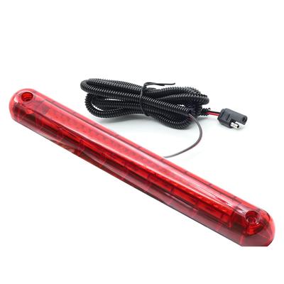 Lâmpada de Freio LED, Lâmpada de Freio Alta, 28 Leds, Garantia de Segurança Traseira, Fácil
