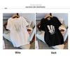 Women's Plus Size Loose Fit Mid-Length Round Neck T-Shirt, Short-Sleeved (Sizes 200/300/350 jin)