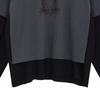 We11done Ss24 Printed Round Neck Layered Long Sleeve T-Shirt Unisex Tops Gray WD-TT1-24-850-U-GY