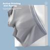 Me Feeling Men's Underwear, Pure Cotton, 7A Grade Antibacterial Crotch, Seamless Breathable Boxer Briefs, Large Size Men's Youth Shorts