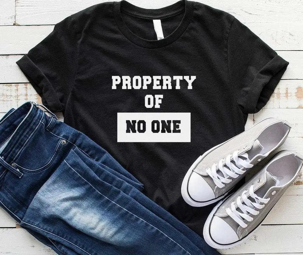 

Женская футболка с надписью «No One» Футболка с коротким рукавом и круглым вырезом Свободная футболка Женская повседневная футболка Топы XXXL чёрный