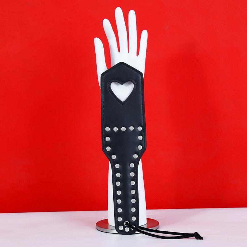 For Women Adult Couples Game Fetish Spanking Paddle BDSM Heart Whips Flirt Slave Bondage Boutique Studded Punk Sex Toys