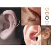 Heart Pearl Nose Rings Pointed Cone Love Lip Pierced Horseshoe Ring Skull Butterfly Nose Septum Piercing Earrings Tragus Jewelry