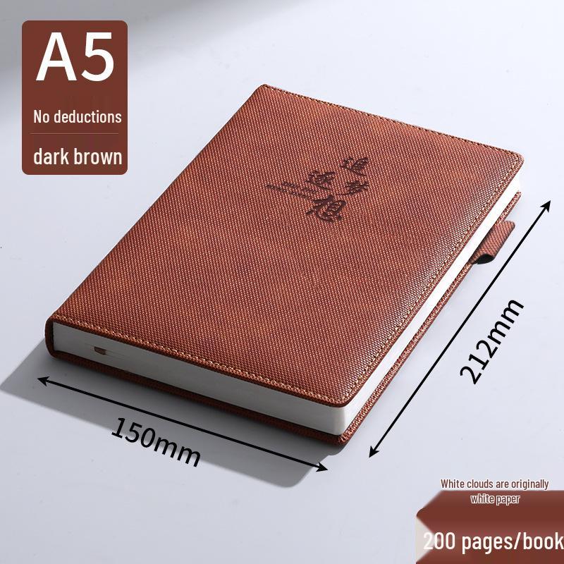 A5 Custom Logo Thickened Business Notebook Gift Set with Diary
