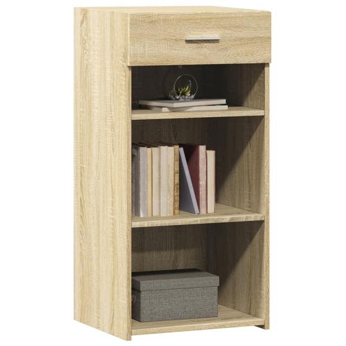 VidaXL Buffet Sonoma Oak 45x42.5x93 Cm Engineered Wood, Cabinet, Sideboard, Storage Cabinet, Cupboard, 846322