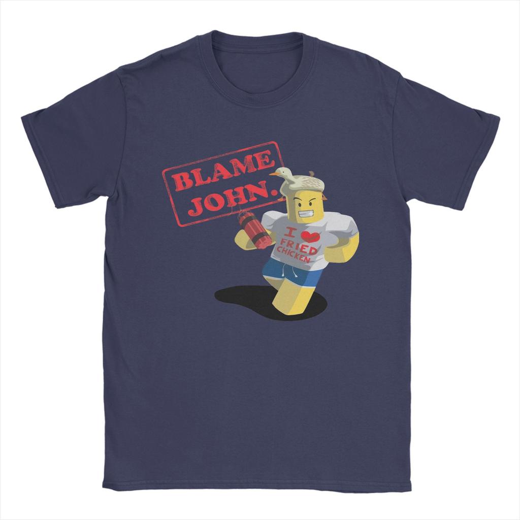 Blame John Meme Fashion T Shirts for Men Women Cotton Tee Shirt Clothing