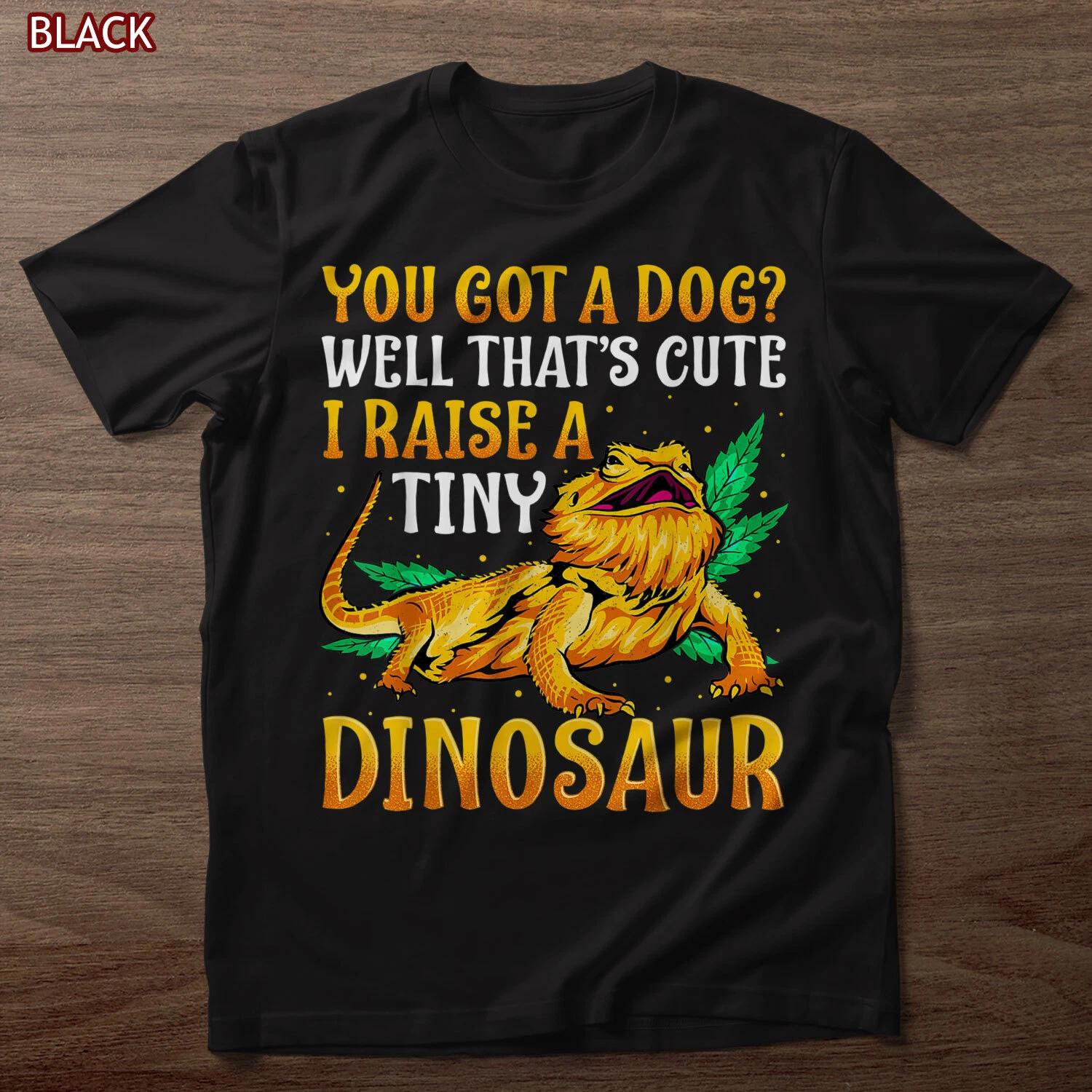 Funny Bearded Dragon Shirt, Pet Reptile Lizard Lover Gifts T-shirt for Women Men XL