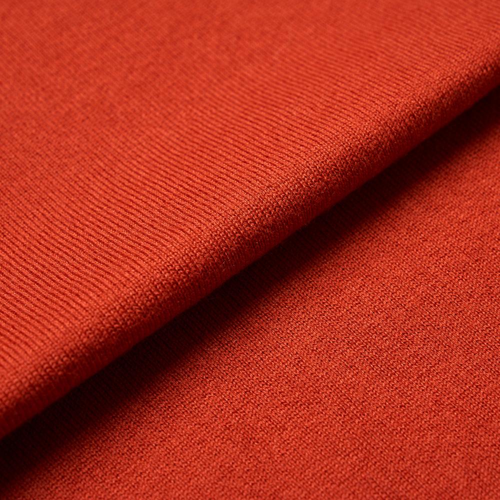 VERNO 24Fw Round-Neck Knit Orange