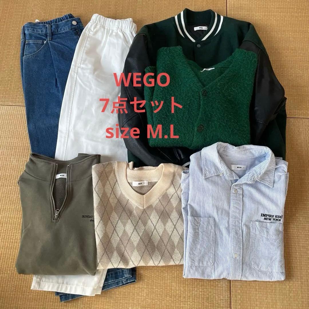 WEGO Men s bulk sale 7-piece set M L