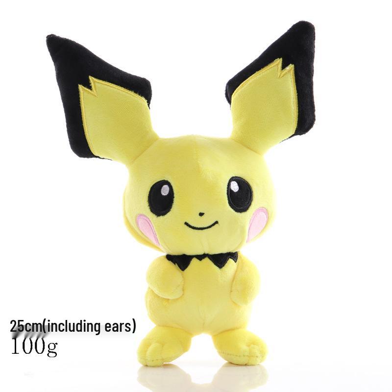Gengar, Psyduck, Charizard, Mewtwo, Eevee, and Snorlax Pokémon Plush Toys Collection