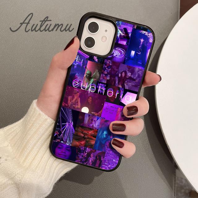 Euphoria Zendaya Phone Case for iPhone 17 Air 15 16 11 12 13 14 Pro Max Plus Cover coque Fundas Shell