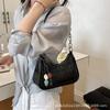 Temperament embossed single shoulder diagonal span underarm bag Fan Ji new stone pattern chain hand shoulder bag
