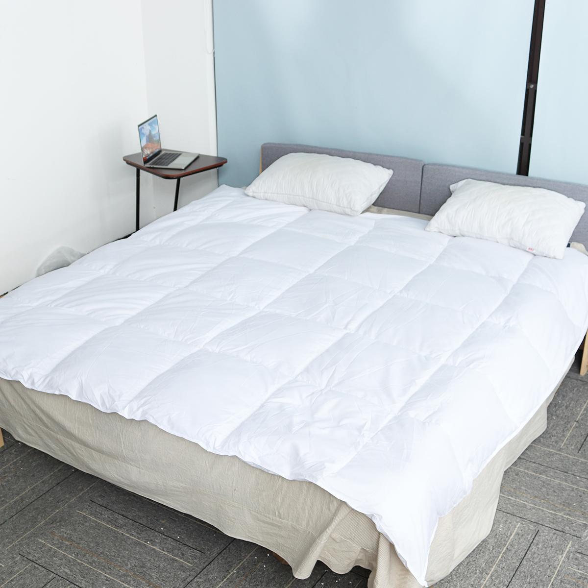 

3 размера, хлопковое всесезонное одеяло, стеганое одеяло с наполнителем из утиного/гусиного пуха King Queen Twin, полноразмерное одеяло, пуховое одеяло 200X220cm