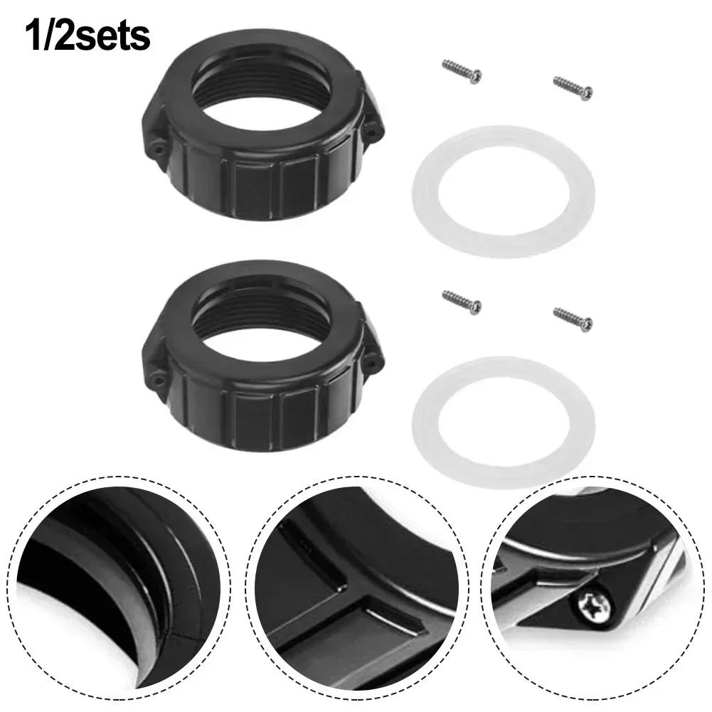 Spa Installation As Shown Split Nut Union Compatible Spa Heater Parts Spa Heater HydroQuip Assembly Secure Connection Mechanism