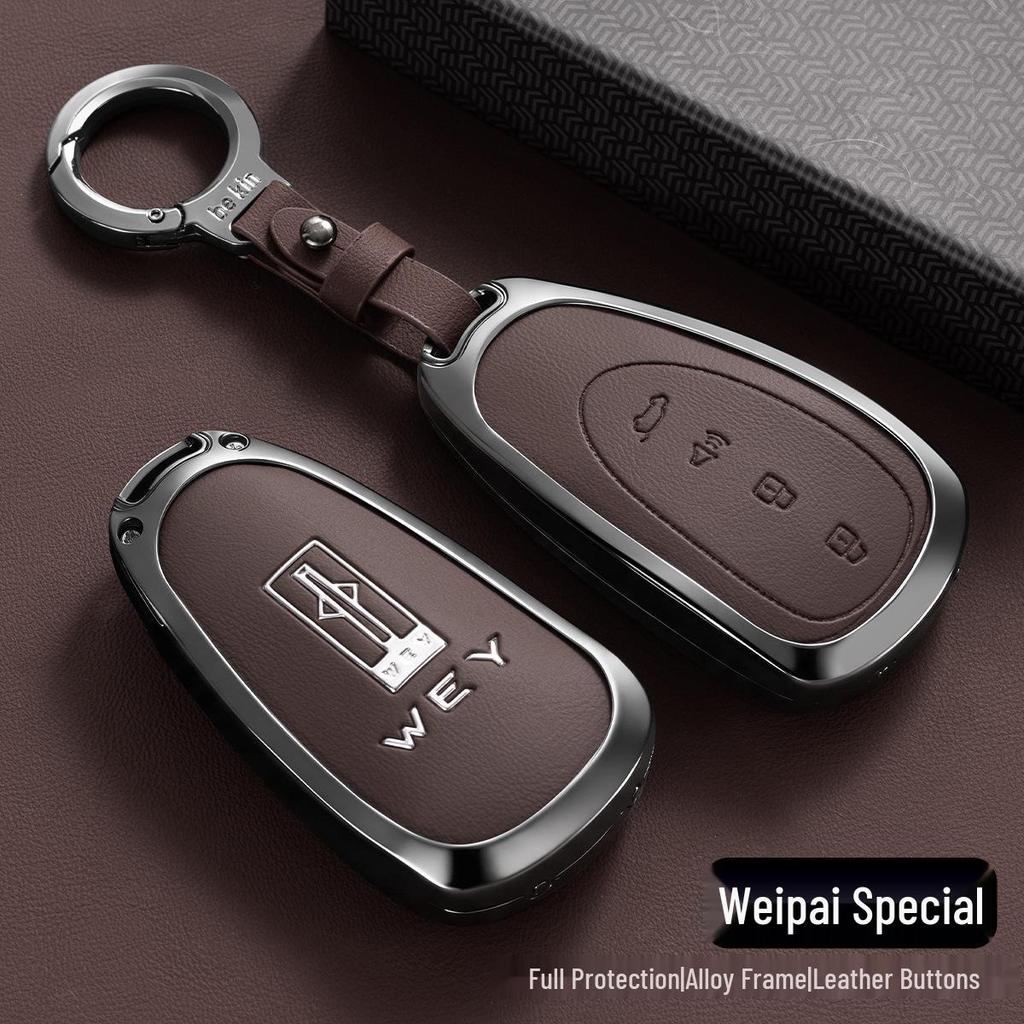 Wey Gaoshan & Lanshan 8/9 Eight-Key Case Car Shell Buckle for Great Wall Mocha WEY (24 Models Compatible)