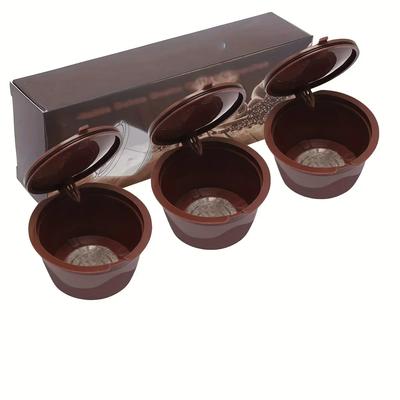 1/3 gab. Uzpildāmas kafijas kapsulas filtra krūzīte Saderīgs garšas adapteris Atkārtoti lietojams Saderīgs ar Nescafe Dolce Gusto automātu Poda saderīgs komplekts