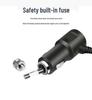 Multifunctional 4-Port Car Charger with QC3.0, USB, and PD Fast Charging (12V/24V Universal)