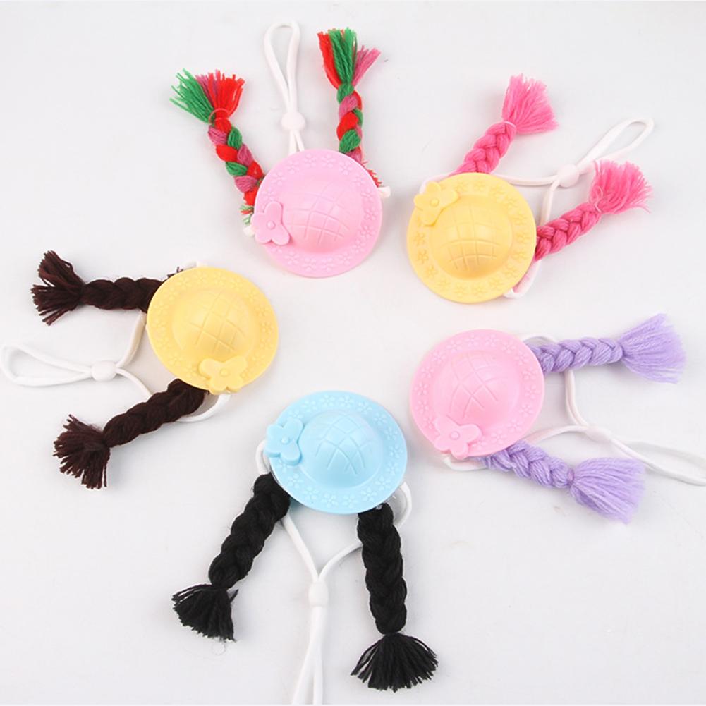 Pet Hamster Budgerigar Cockatiel Peony Parrot Bird Hat Funny Braid Hat Parrot Hat Small Animals Mini Hat Birds Toys