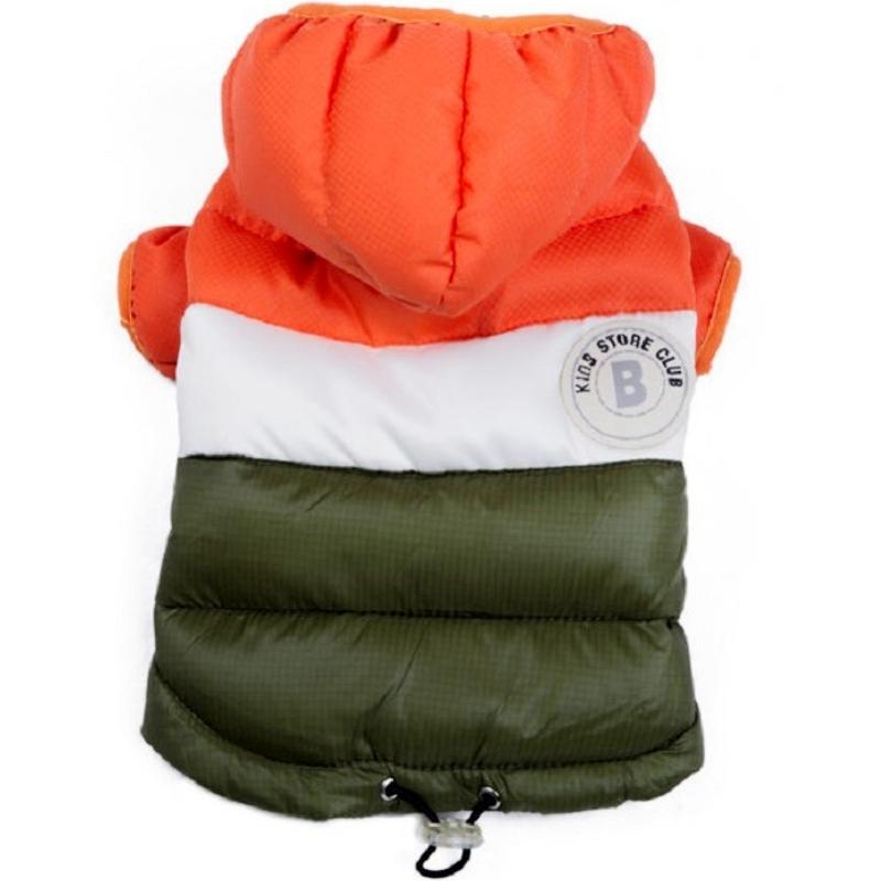 Padded Winter Warm Dog Clothes Fashion Dog Coat Jacket Pet Puppy Down Jacket Soft Cat Coat Pet Costumes French Bulldog Clothes